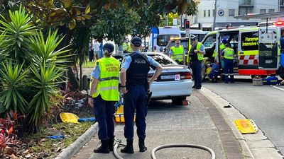 Boy fighting for life after pinned to tree in crash