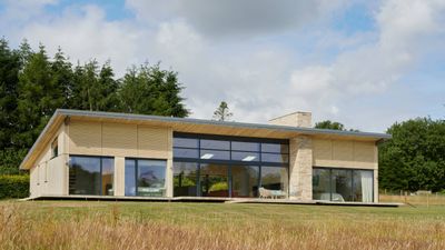 A sleek country house in the south of England maximises views and efficiency