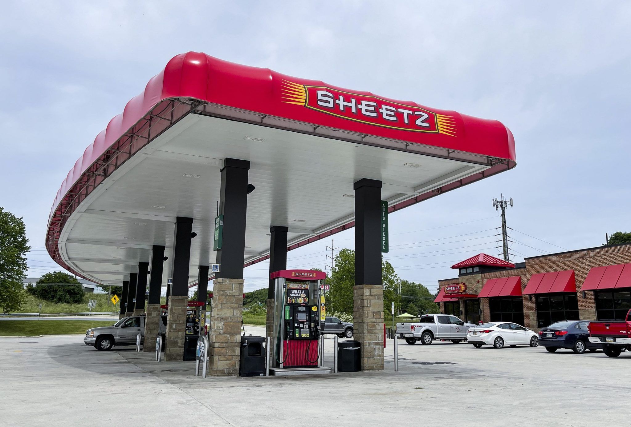 Gas costs just 1.99 per gallon at Sheetz stations…