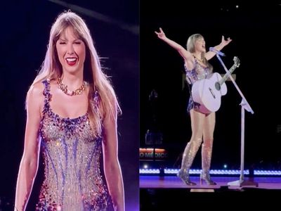 Taylor Swift expertly recovers from wardrobe malfunction during Eras Tour show in Brazil