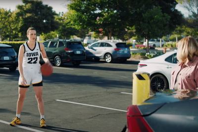Caitlin Clark stars in a surprisingly funny new State Farm commercial with Jimmy Butler and Reggie Miller