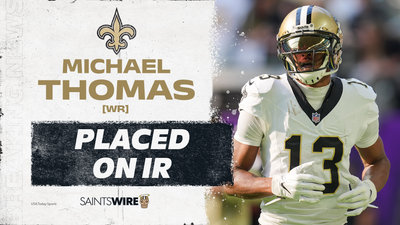 Report: Saints placing WR Michael Thomas on injured reserve