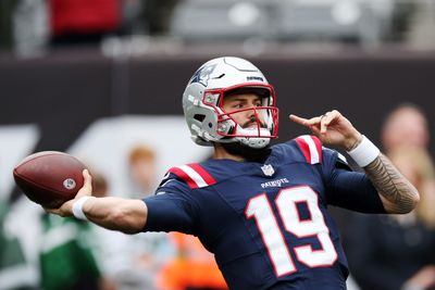 Patriots QB Will Grier is ‘ready’ if called to start vs Giants