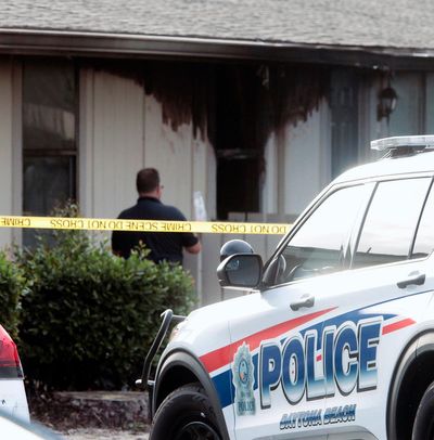 A baby dies and a Florida mom is found stabbed to death, as firefighters rescue 2 kids from blaze