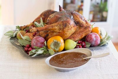 Americans warned not to deep fry whole Thanksgiving turkeys as video reveals what can happen next