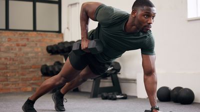 A trainer recommends doing these three simple dumbbell moves to build full-body strength when you're short on time