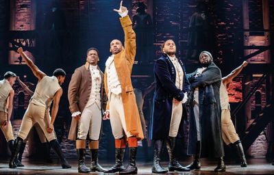 Hamilton review – revolutionary musical hits the road with a blazing new cast