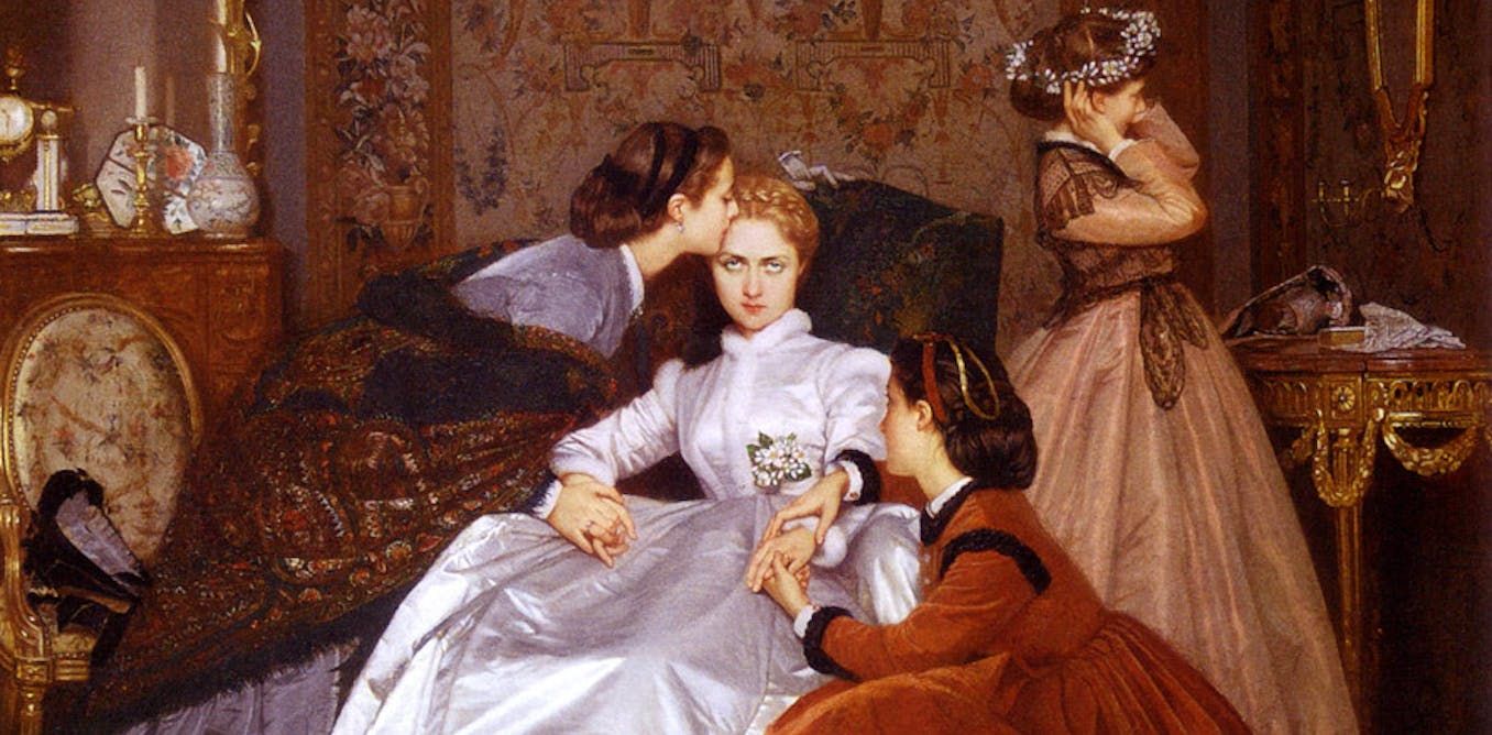 The Hesitant Fiancée: this painting is helping women…