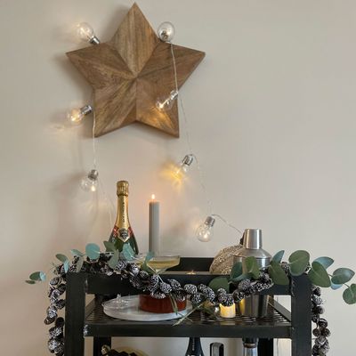 3 easy-to-copy ways to style Habitat's £16.50 wooden star for an expensive-looking Christmas display