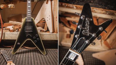 “An out-of-this-world limited-edition Flying V”: Gibson’s latest Adam Jones signature guitar is here – and it’s a $20k Murphy Lab recreation of the Tool titan’s prized Flying V with a Futura-style headstock