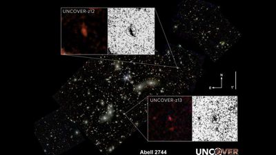 James Webb telescope discovers 2 of the oldest galaxies in the universe