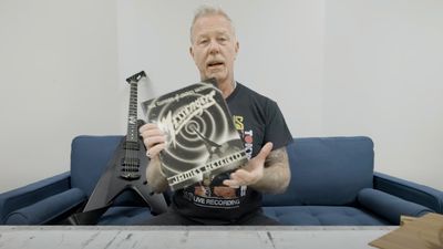 "Yep, it smells like me." Watch Metallica's James Hetfield take part in the most wholesome heavy metal unboxing video you'll see this year as he lifts the lid on his new guitar book