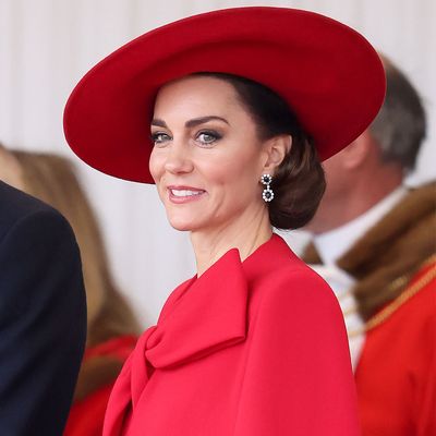 Princess Kate steps out in one of the season's key trends: head-to-toe red