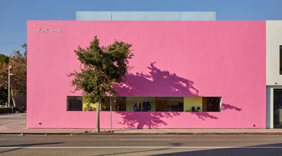 Paul Smith’s iconic pink Los Angeles store has had a makeover