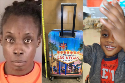 Woman jailed in death of boy, 5, whose body was found stuffed in ‘Las Vegas’ suitcase