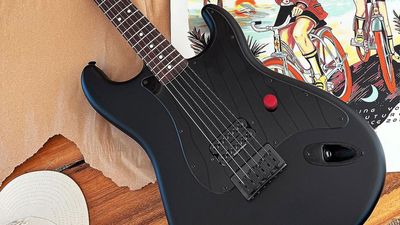 “Jim Root 182”: The Fender Tom DeLonge Stratocaster is getting a (nearly) all-black metal makeover for Black Friday – but you’ll have to be quick to get one