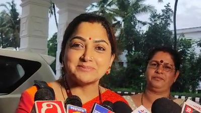 Khushbu offers bizarre explanation for her faux pas