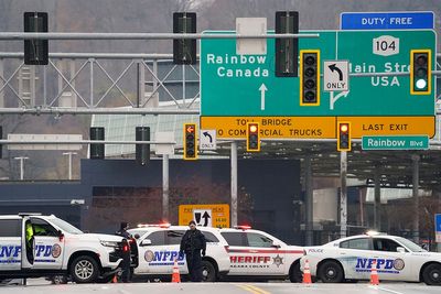 Rainbow Bridge vehicle explosion leaves 2 dead and shuts US-Canada border crossing – live updates
