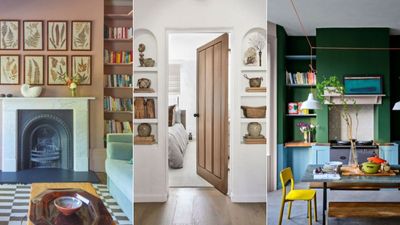 How to install shelves in an alcove – and 3 rules designers follow