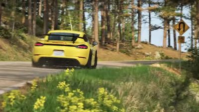 Watch This Porsche Cayman GT4 RS Carve Corners On Its Way To Mt. Rushmore