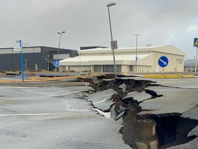 Collapsed homes, sinkholes and broken roads: Inside Iceland’s ghost town of Grindavik