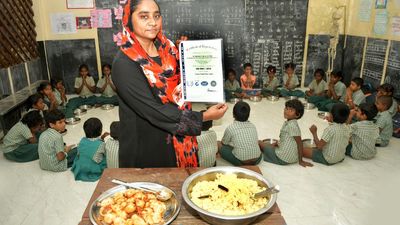 Three noon-meal centres in Pudukottai district bag ISO certification
