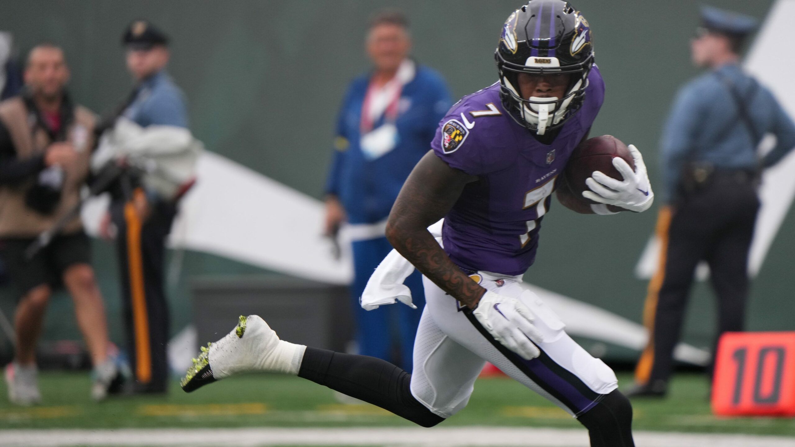 Ravens WR Rashod Bateman Gives Update On Injury…