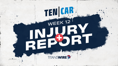 Titans vs. Panthers Week 12 injury report: Wednesday