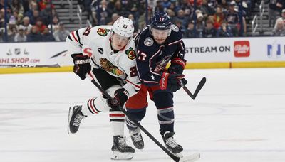 Blackhawks blown out by Blue Jackets after scratching Corey Perry