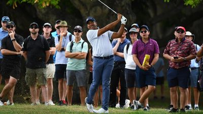 Vegas takes long root to hole at Australian PGA