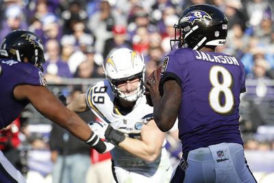 Ravens will dodge a major pass rusher against the Chargers in Week 12