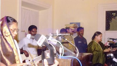Fathima Beevi had sworn in a disqualified Jayalalithaa as Chief Minister