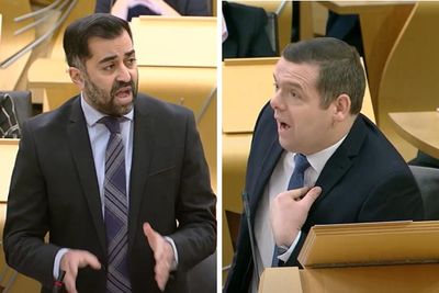 'Hypocrisy': Humza Yousaf takes aim at Douglas Ross over undeclared income