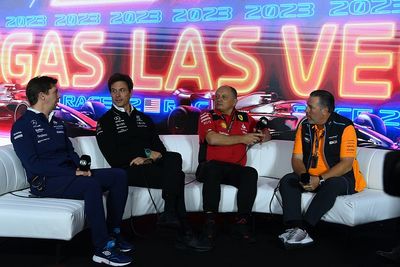 Wolff, Vasseur handed warning by F1 stewards for bad language at Las Vegas GP