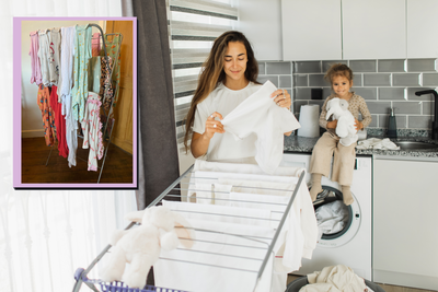 We tried mum's 'divisive' laundry hack for drying more clothes – and it makes perfect sense to us