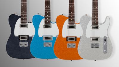 Fender Japan does its best Gretsch impression with uber-sparkly, Filter’Tron-loaded limited-edition Telecaster