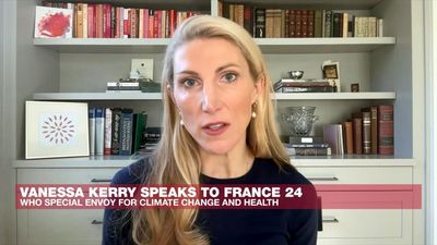 'The climate crisis is a health crisis,' WHO's Vanessa Kerry tells FRANCE 24