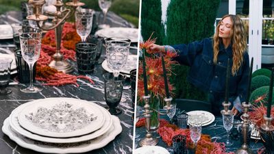 Kelly Wearstler just created the ultimate holiday tablescape with Dior – here's how to recreate the opulent look