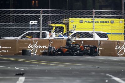 Norris doesn’t blame F1 Las Vegas track for accident