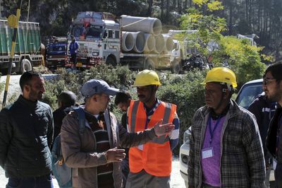 Push to rescue 41 Indian workers trapped in tunnel enters final stage