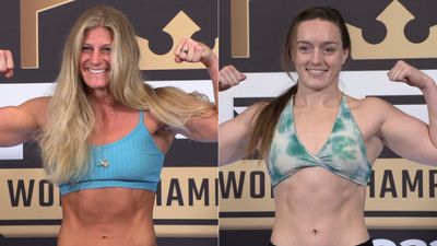 2023 PFL Championship video: Kayla Harrison, Aspen Ladd make weight for featured pay-per-view showdown