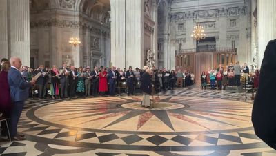 St Paul's Cathedral service targeted by octogenarian Just Stop Oil activists