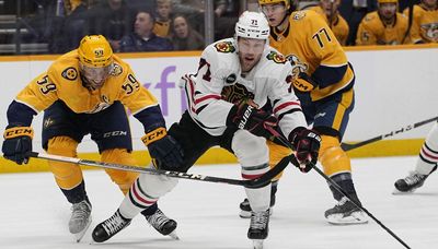 Blackhawks’ Taylor Hall out for season after ACL surgery in knee