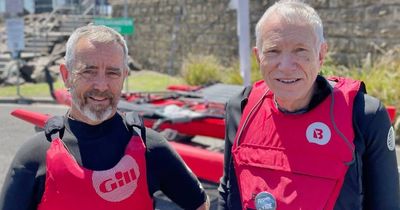 Two men, a kayak, and a 400 kilometre paddle for the climate crisis