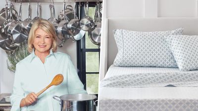 I slept on Martha Stewart's surprisingly great bedsheets for a month – and they're on sale