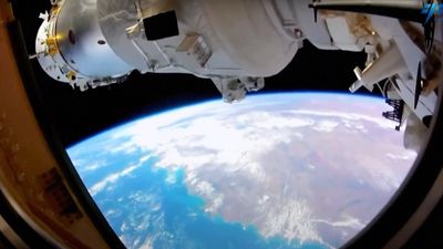 China's youngest space station crew send home spectacular views from space (video)