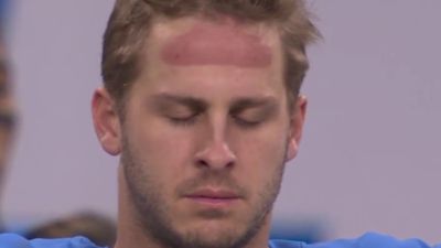 NFL Fans Had Lots of Jokes About Jared Goff’s Forehead During Packers-Lions Game