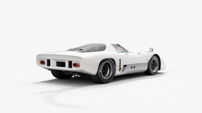 McLaren M6GT is the latest in INK’s series of ‘plain bodied’ racing cars