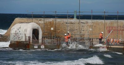 Re-opening date looms for ocean baths as final pump testing begins