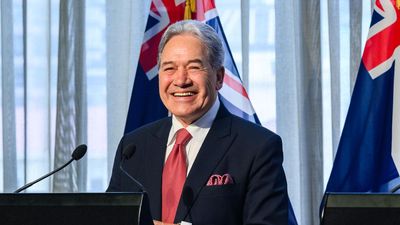 Winston Peters appointed New Zealand foreign minister